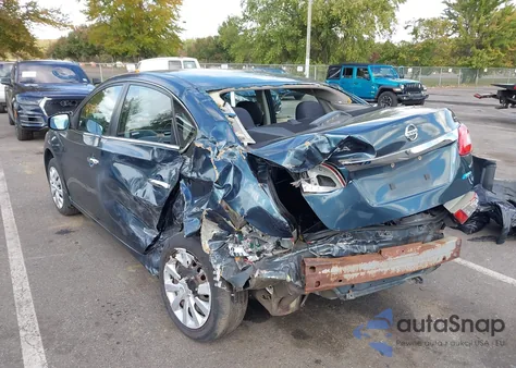 2014 Nissan Sentra Fe+ S/Fe+ Sv/S/Sl/Sr/Sv из США, поврежденный, VIN 3N1AB7AP5EY236128